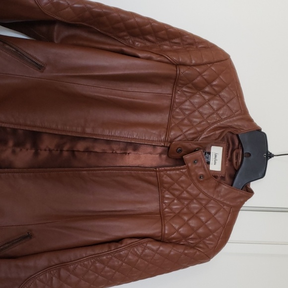 Neiman Marcus Leather Jacket - Picture 3 of 5